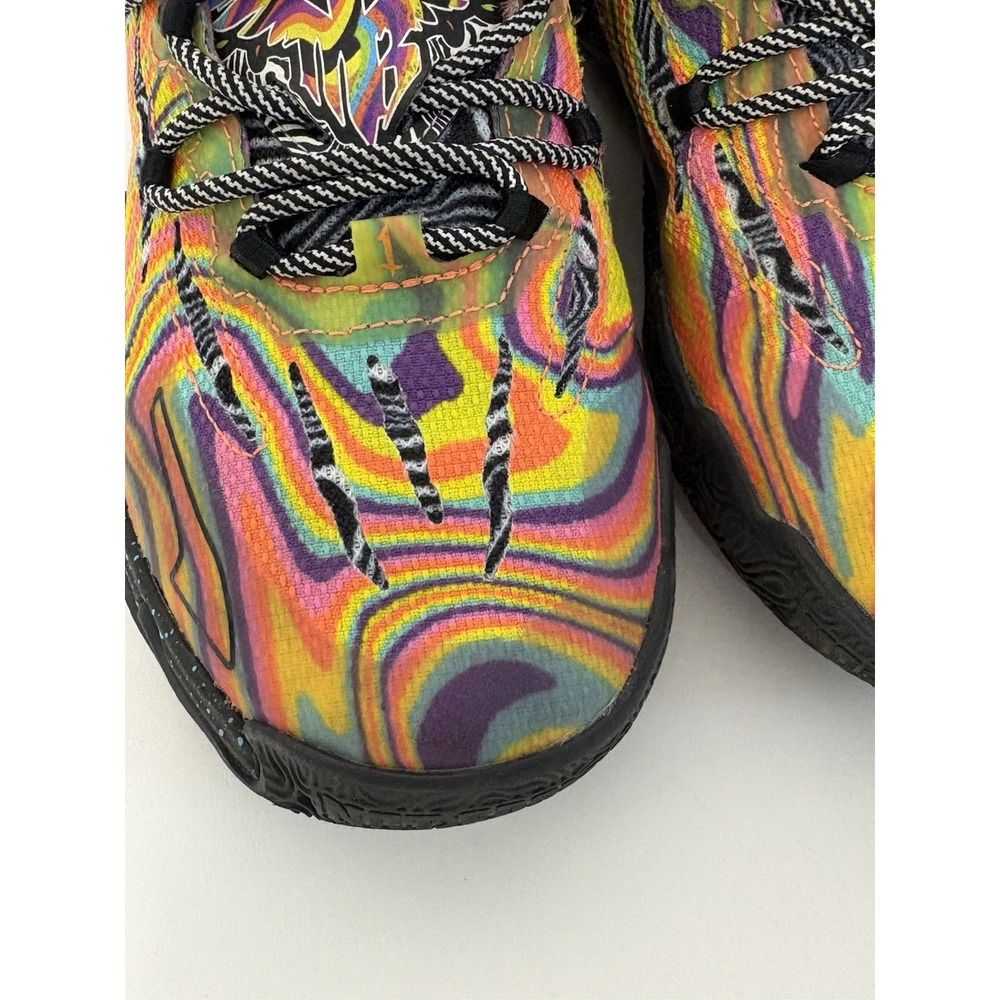 PUMA Melo X Dexters Lab Mb.03 Basketball Youth Boys 5 Athletic Shoes Multicolor - Picture 4 of 16